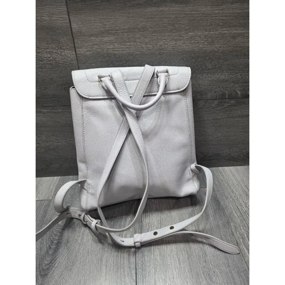Kate Spade Medium Essential Backpack Leather Purse NWOT Gray B000444